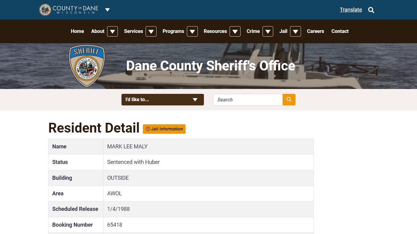 | Dane County Sheriff's Office